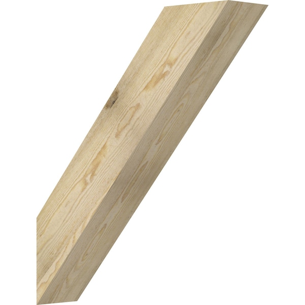 Ekena Millwork 6"W x 26"D x 30"H Traditional Rough Sawn Knee Brace, Douglas Fir BRC06X26X30TRA00RDF - main